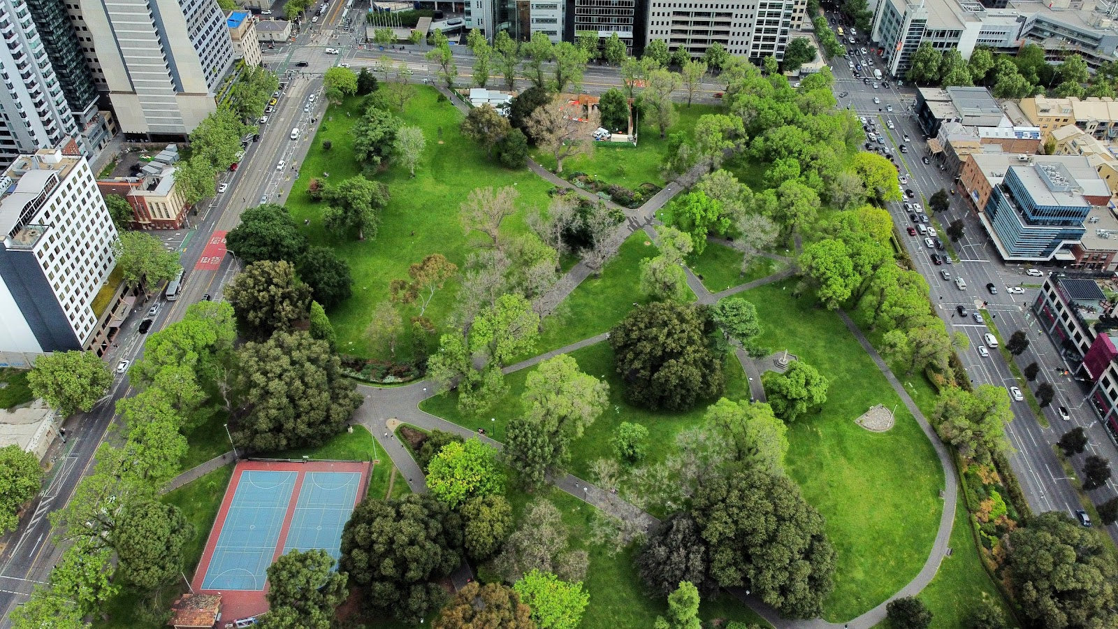 Melbourne CBD Netball - Flagstaff Gardens